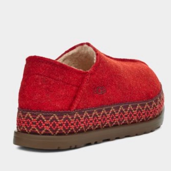New authentic Ugg women’s  refelt tasman slipper red - Picture 3 of 4